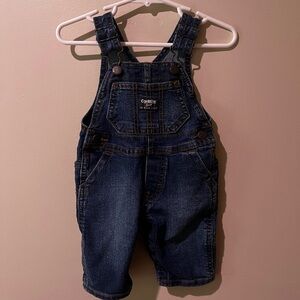OshKosh B'gosh Dark Blue Denim infant’s Overalls